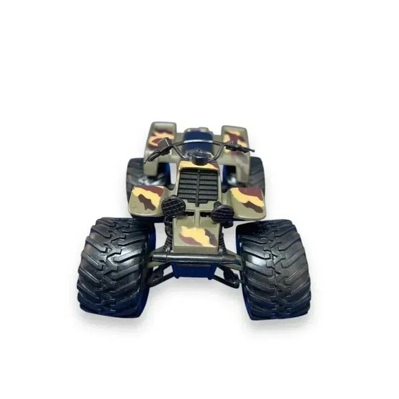 1996 Yamaha Banshee 1/12 Diecast ATV Camo New Ray Toy Figure - Picture 4 of 8